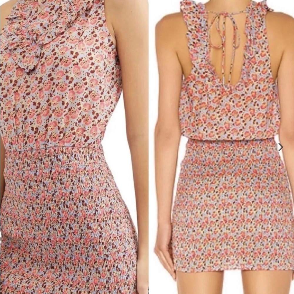 Free People Sleeveless I’m Your Favorite Floral Mini Dress Women’s Large